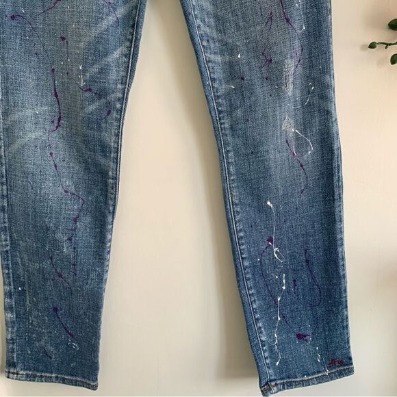 COSMIC BLUE LOVE HIGH WAIST JEANS - Picture 6 of 11